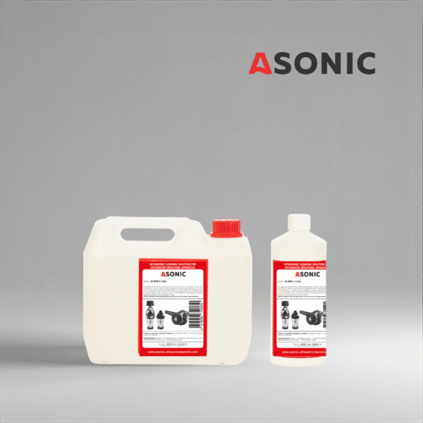 ASONIC AS-BIOX препарат в кани от 1 л, 5 л и 25 л за отстраняване на биологични остатъци.