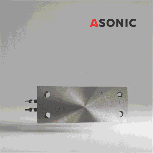 ASONIC 500W плосък нагревател, монтиран на резервоари за промишлени ултразвукови почистващи машини за нагряване на течности.