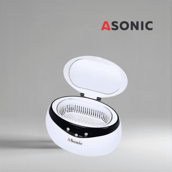 ASONIC HOME-650 ултразвукова вана, уред от неръждаема стомана за надеждно почистване на аксесоари и инструменти в дома.