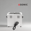 ASONIC IND-40 ултразвукова почистваща машина, компактно професионално устройство за прецизно почистване на инструменти, уреди и малки части.