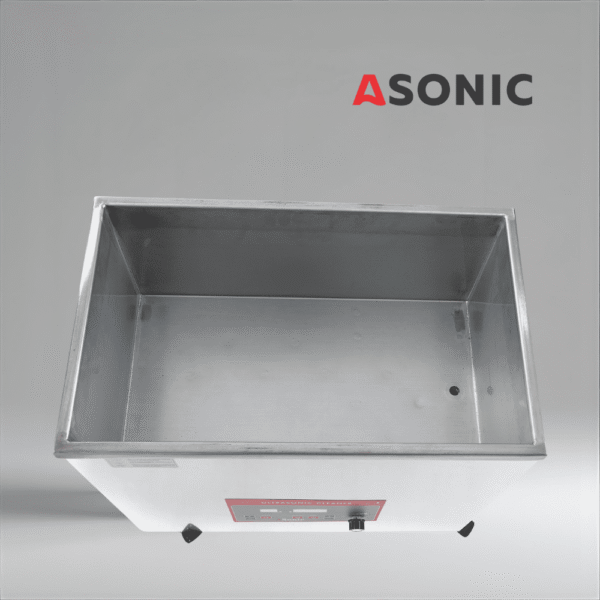 Ултразвуков почиствател ASONIC IND-400, създаден за професионалисти, които се нуждаят от надеждно почистване на средно големи предмети.