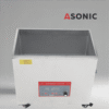 ASONIC IND-400 промишлена ултразвукова вана с дизайн от неръждаема стомана за надеждно прецизно почистване.