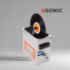 ASONIC Vinyl Cleaner-02 почистващ разтвор, компактна бутилка за ултразвуково почистване на винилови плочи.