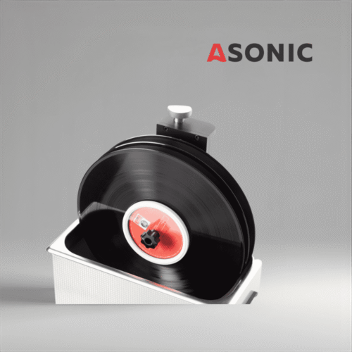 ASONIC Vinyl Cleaner-05 ултразвуков разтвор за почистване на плочи, премиум формула за почистване и съхранение на винилови плочи.