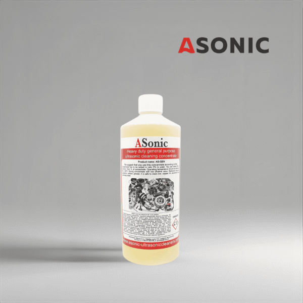 ASONIC AS-GEN-1 ултразвуков универсален почистващ препарат, 1 л универсален препарат за лаборатории, работилници и ежедневна употреба.